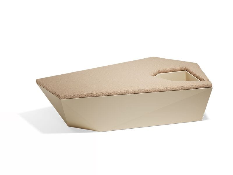 Модульная скамейка из полиэтилена без спинки Vondom Faz ARCH-00038745