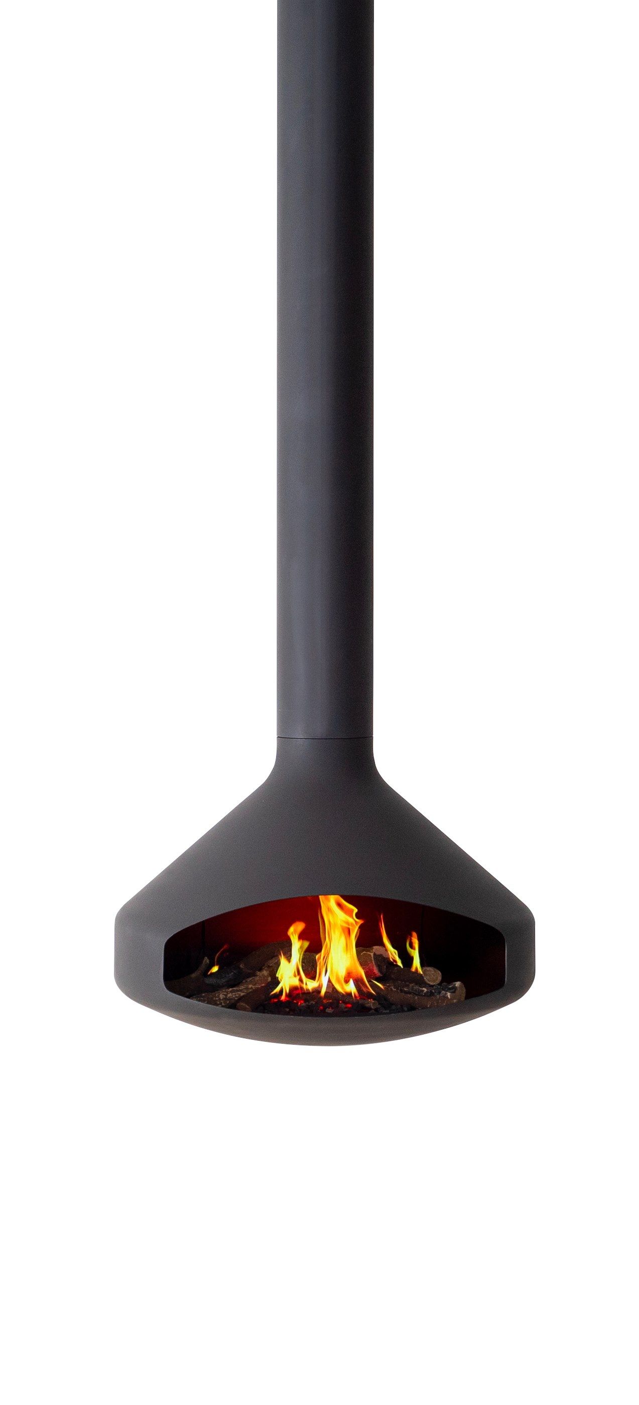 Стальной электрический подвесной камин Focus creation Ergofocus ARCH-00063902 - Вид №5