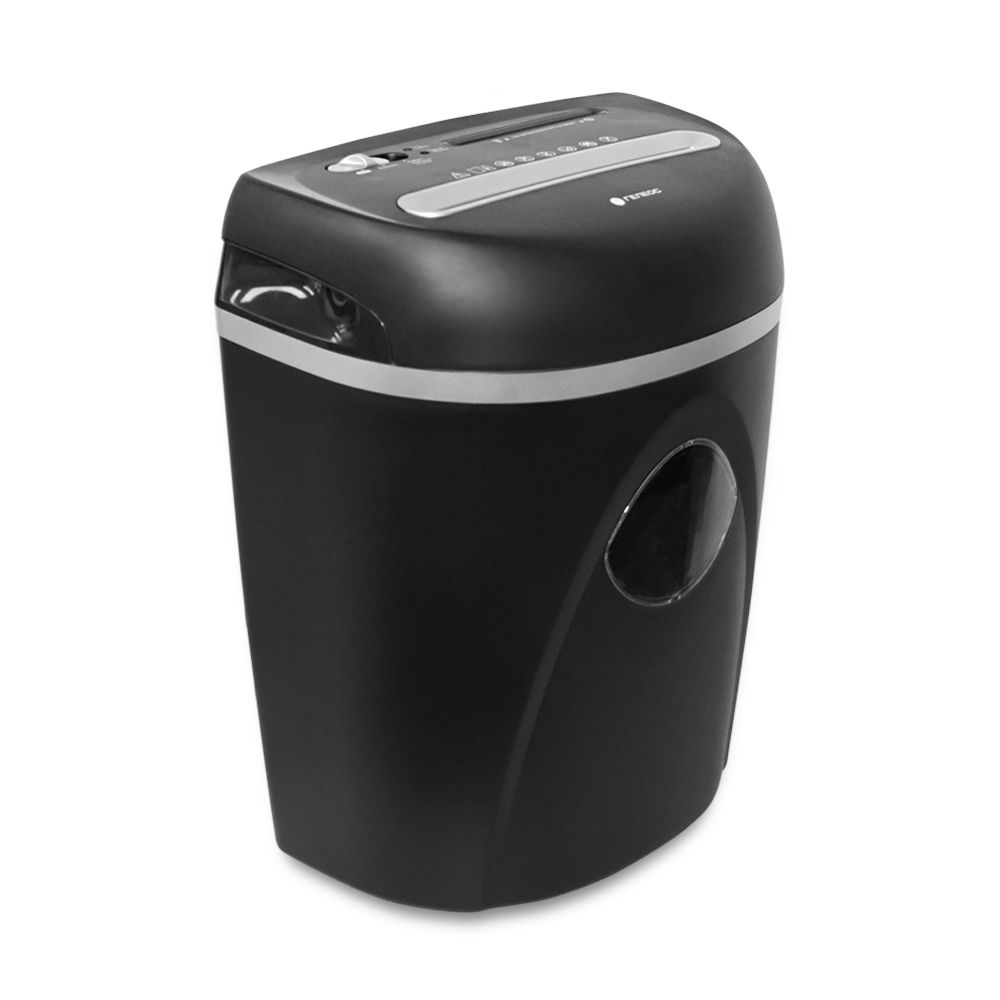 УП23-4 Уничтожитель документов , din p-4 (4 ур-нь секр.), фрагмент 3,9х35мм, 14-16 лист (70г/м2), cd/пл.карты/скрепки/скобы, 23 литра Гелеос Santreyd  - Вид №2