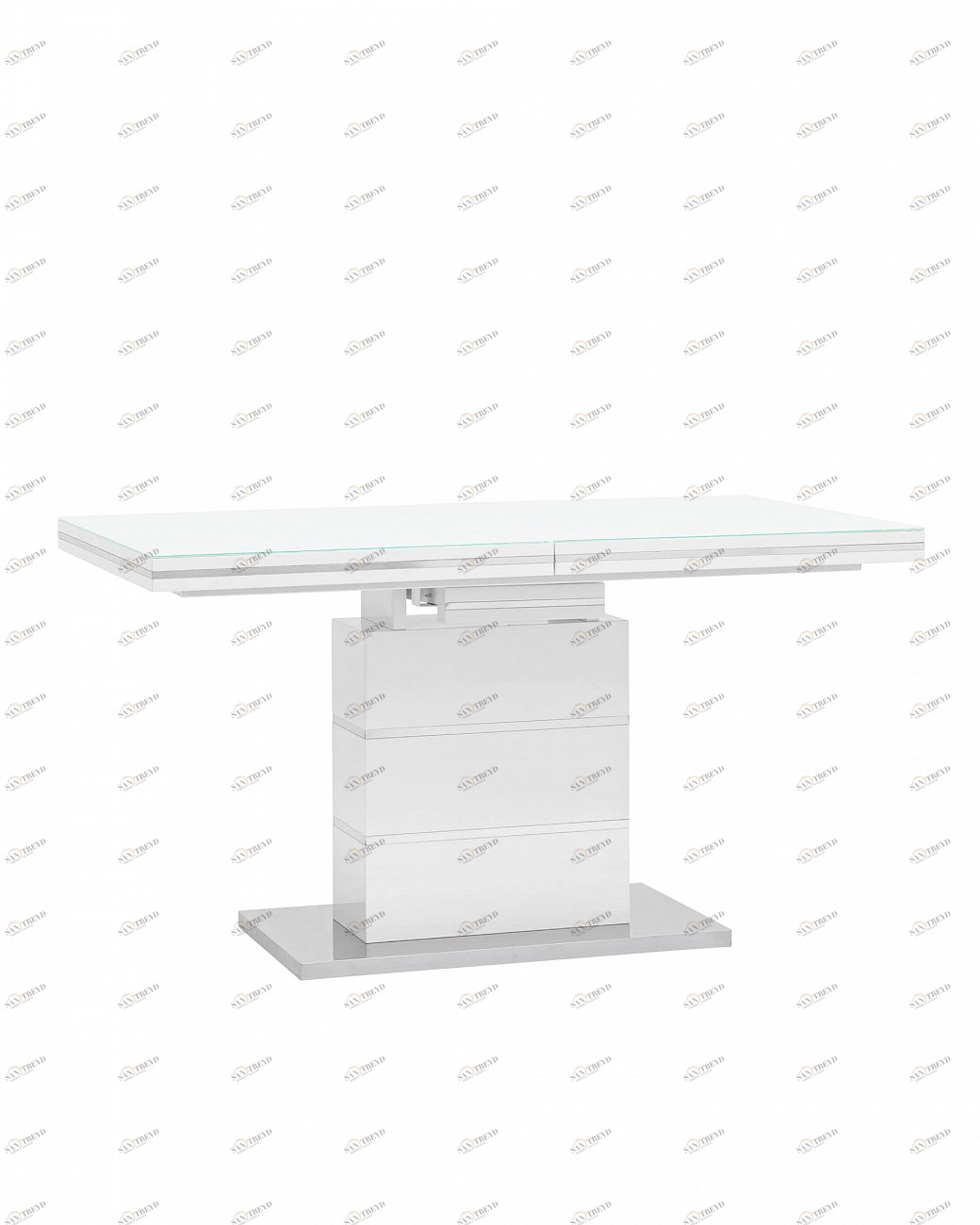 Стол обеденный раздвижной белый 140-170 см "Глазго" STOOL GROUP  00-3958843 Белый 