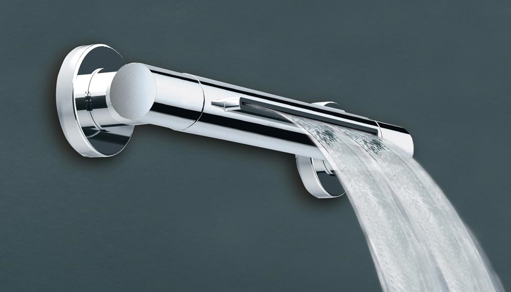 I00271- C Потолочный & настенный душ Cascata-Wall 150 mm BOSSINI  - Вид №1