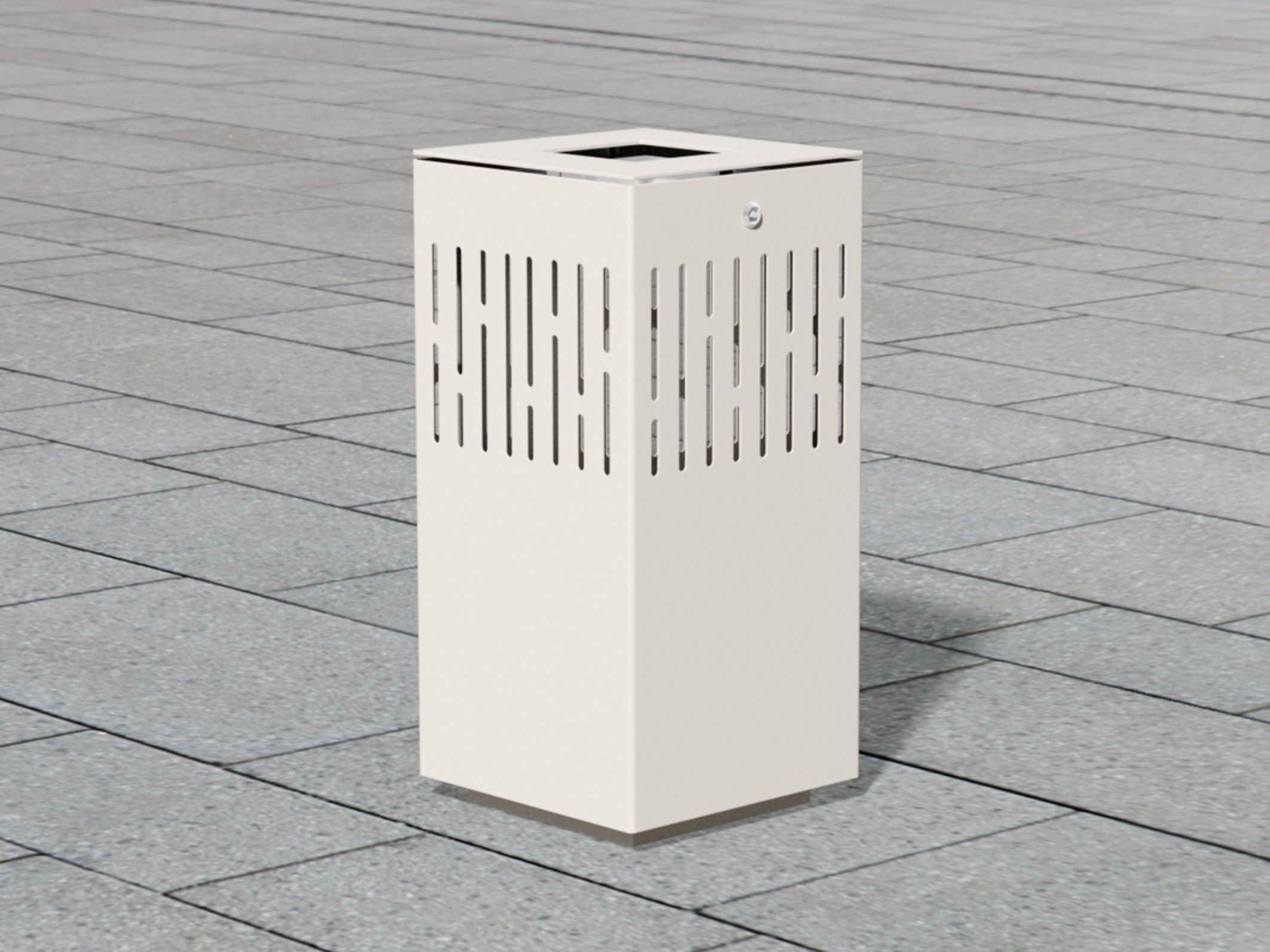 Нержавеющая сталь открытый мусорный бак BENKERT BANKE мусорное ведро ARCH-00098598 - Вид №1