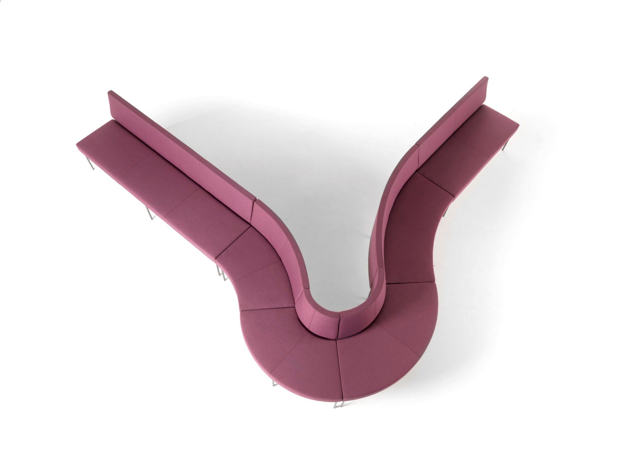 Модульная скамья из ткани со спинкой SITIA Laguna ARCH-00146120 - Вид №28