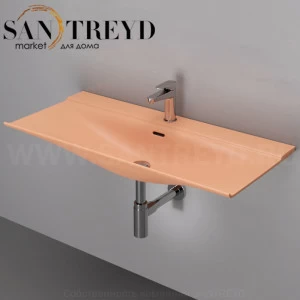 THL00213 Подвесная раковина настенная прямоугольная ArtCeram TheOne