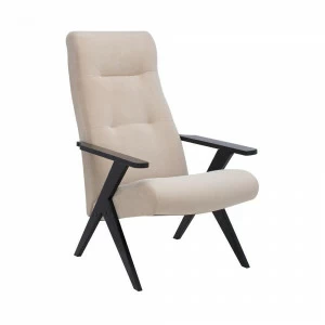 Кресло с деревянными подлокотниками венге Leset Tinto Ophelia 1 IMPEX ДИЗАЙНЕРСКИЕ 00-3967035 Бежевый;коричневый