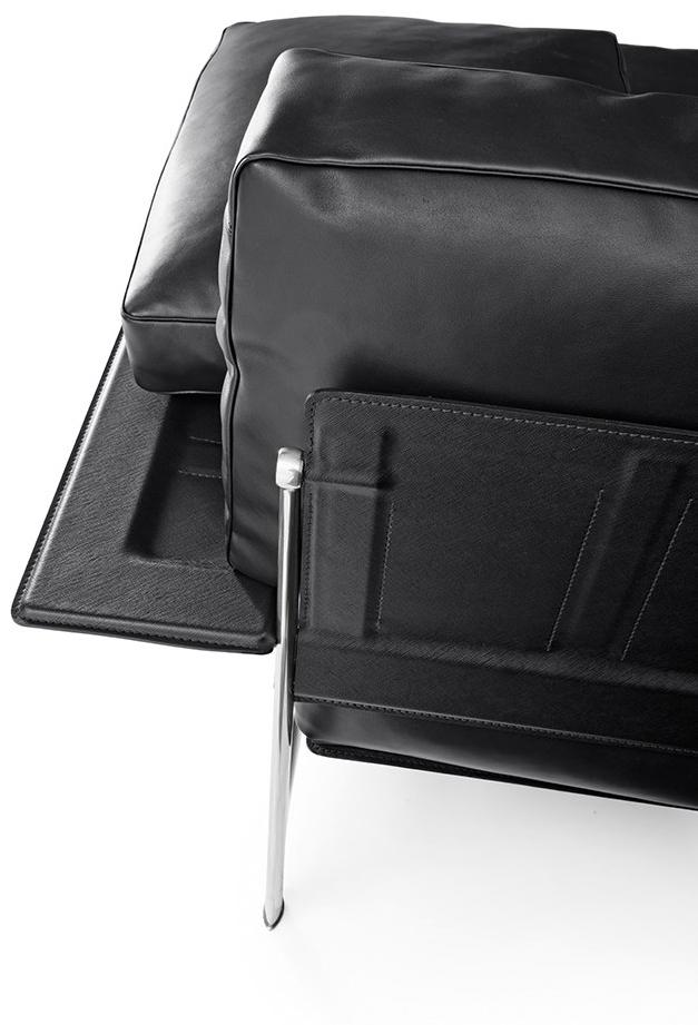 B&B Italia 3-х местный кожаный диван Diesis sun-id-1430470 - Вид №2