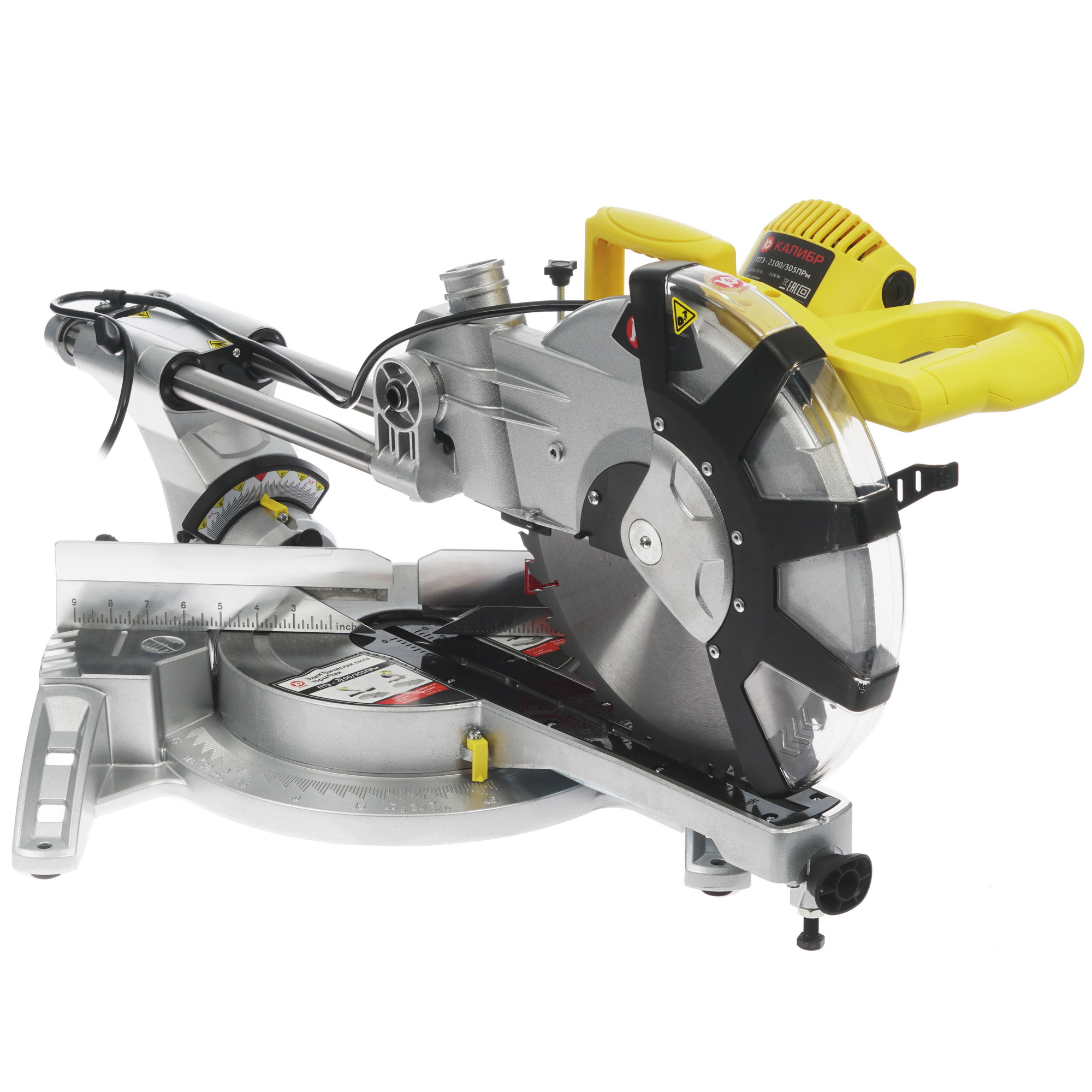 Торцовочная пила  Калибр ПТЭ-2100/305ПРм 1241626 STDN-0010901 - Вид №1