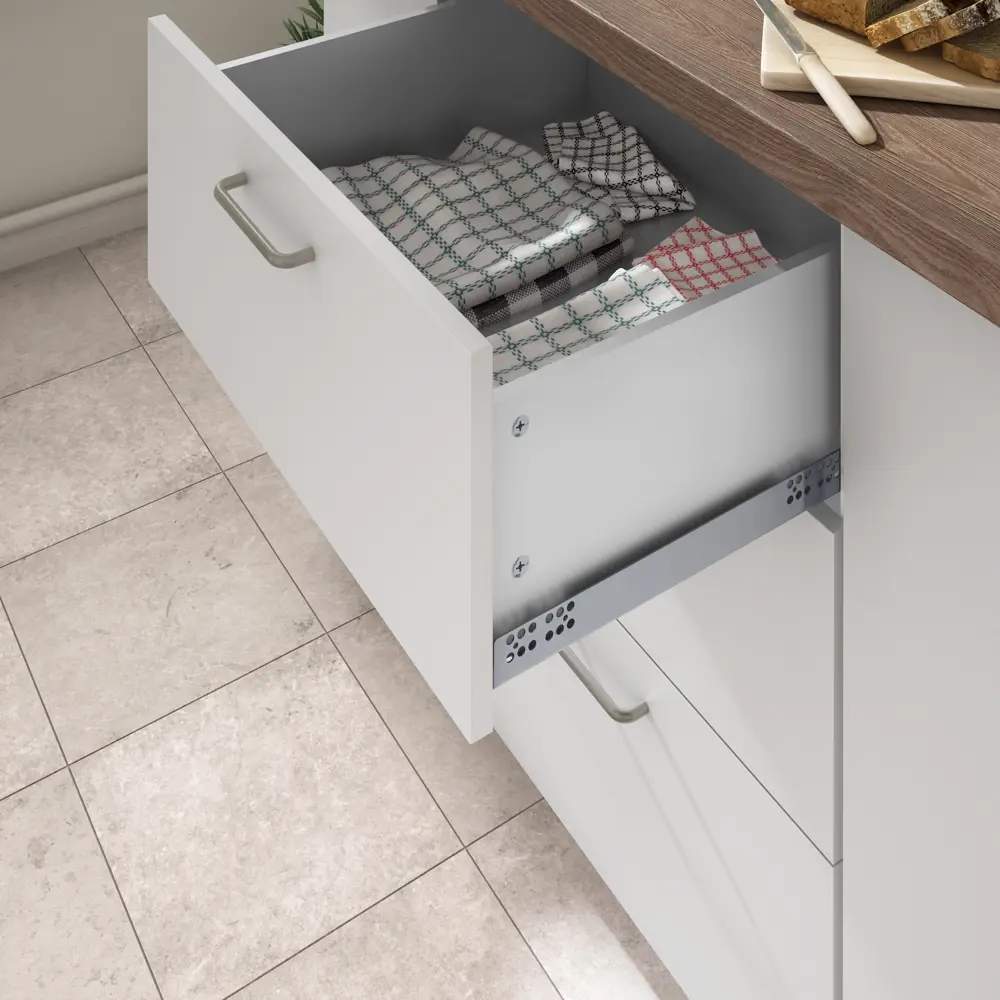 Выдвижной ящик DELINIA для кухни серый 75 см с полным выдвижением 82169305 STLM-0021008 - Вид №2