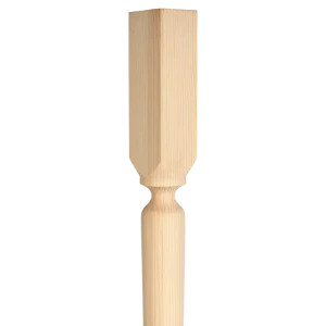 Балясина сращенная Хюгге хвоя сорт Прима 50x50x900 мм