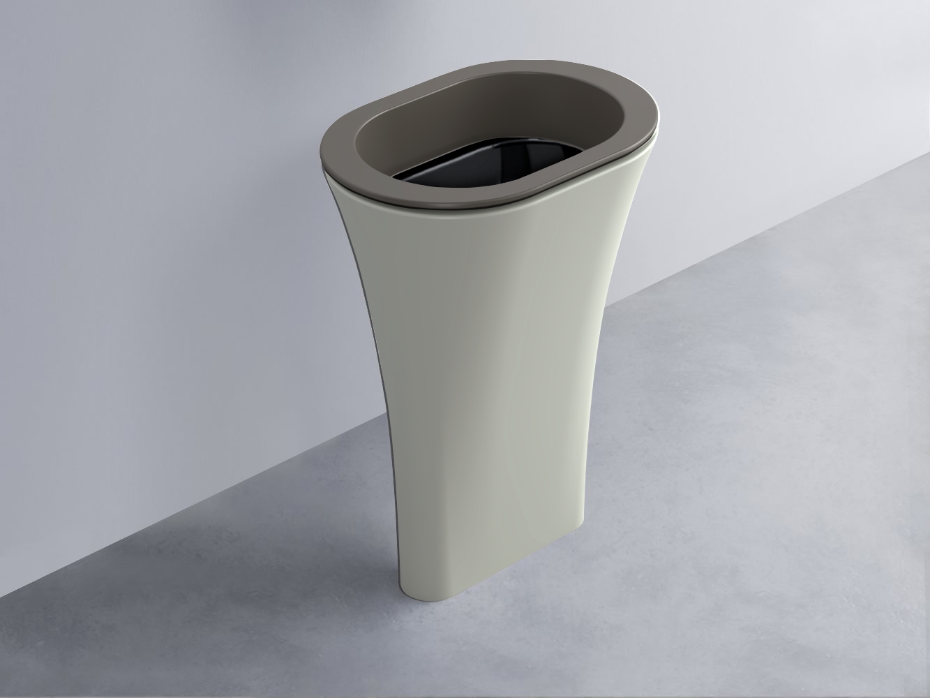 AMLA65-FN+AMPILO-N+AMCOLO-PM Раковина Amedeo Ovale отдельностоящая cielo Enjoy + Amedeo Ceramica Cielo