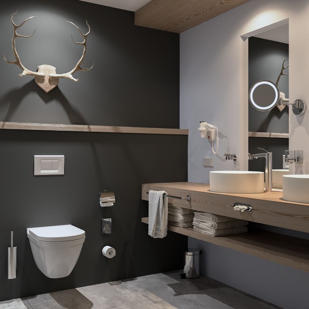 Металлическая мусорная корзина Geesa отель ARCH-00153293 - Вид №2