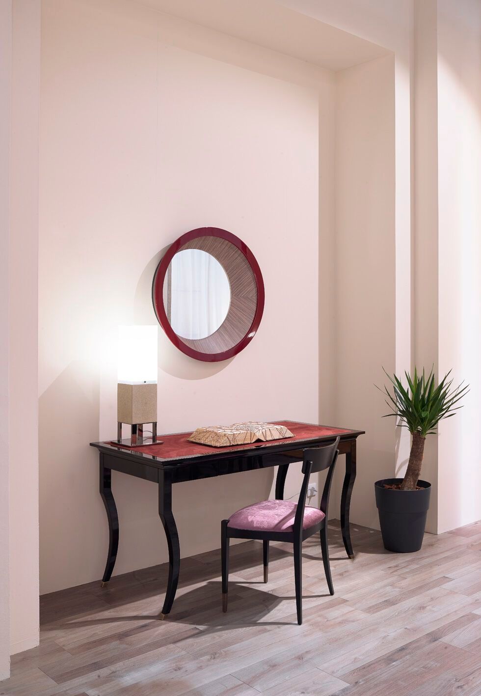 Круглое зеркало в рамке OAK дорожки ARCH-00061236 - Вид №1