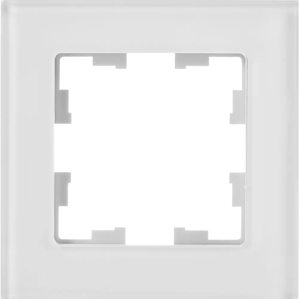 Рамка IEK Brite для розеток и выключателей - элегантное стекло с защитой от влаги 87761324 STLM-1415544