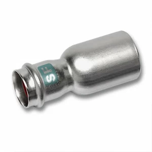 6192433518 SANHA 19243 пресс.-фит. без силикона ниппель ВПр-НР, нерж. 35ax18 мм