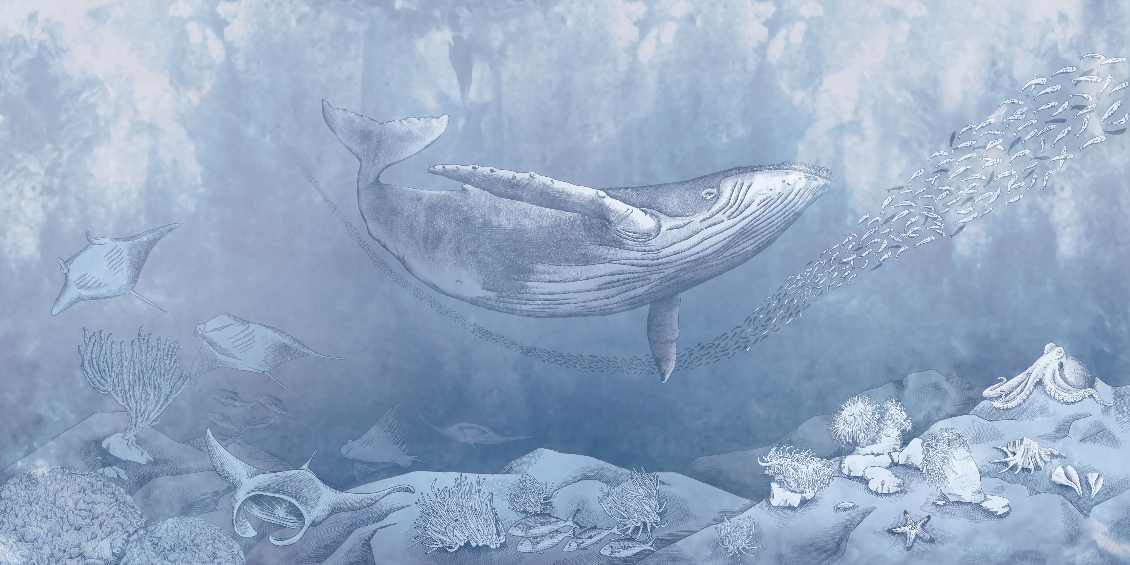 Обои с рисунком для детей Inkiostro Bianco Inkids ARCH-00134565 - Вид №2