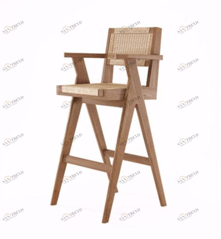KARPENTER Детский стульчик из тика и веревки с подлокотниками Tribute Tb10-t