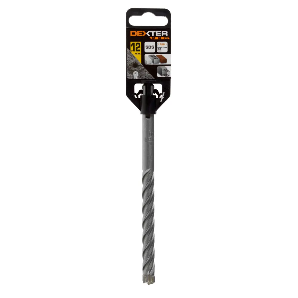 Бур по бетону SDS-plus Dexter к. Pro FD-A0027 12х92х160 мм 16659580 STLM-2064575  - Вид №3