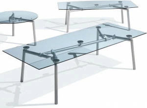 NEWTOM by Ultom Стол для совещаний прямоугольный стеклянный Isotta