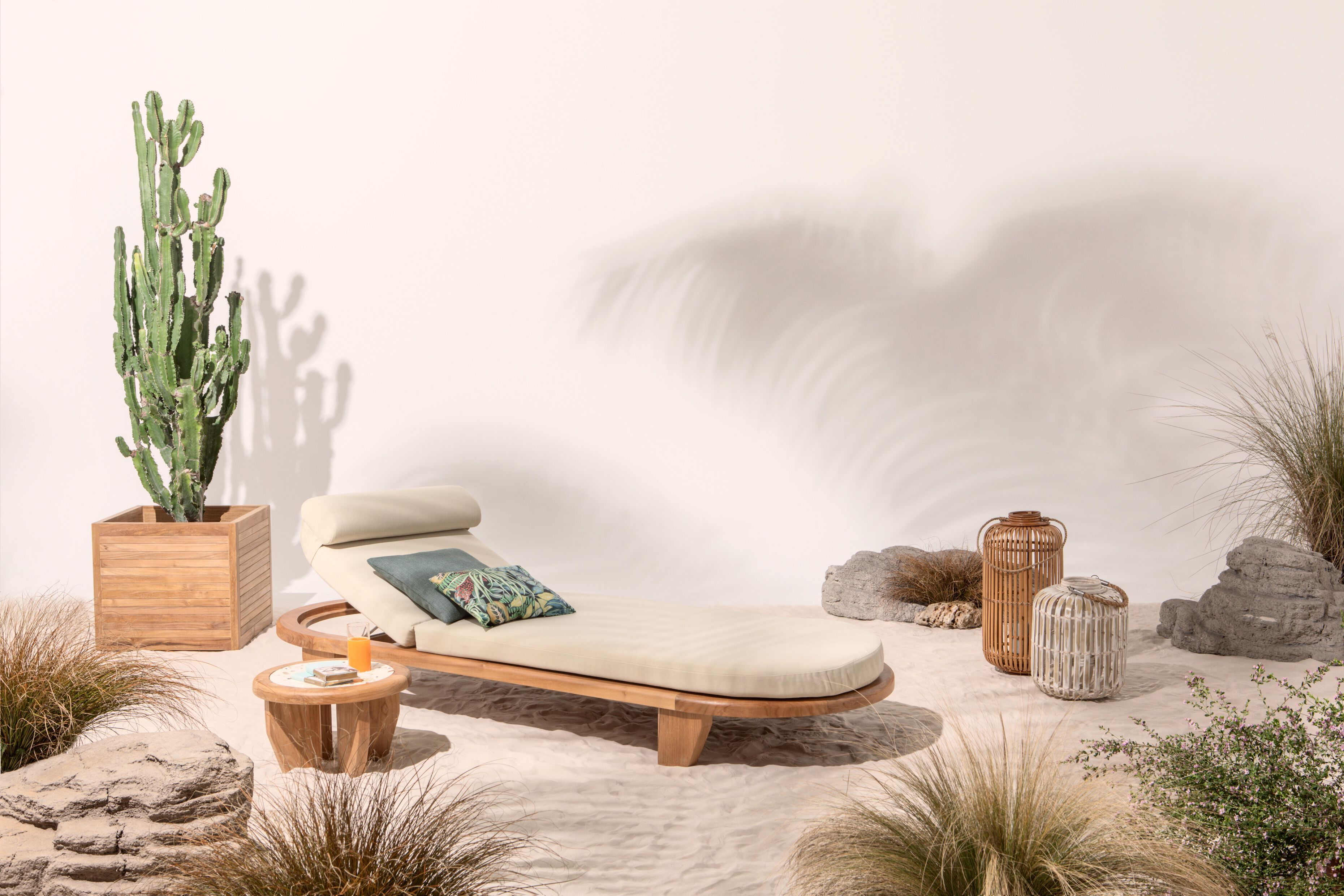 Садовая кровать из тикового дерева Il Giardino di Legno Outline ARCH-00054816 - Вид №1