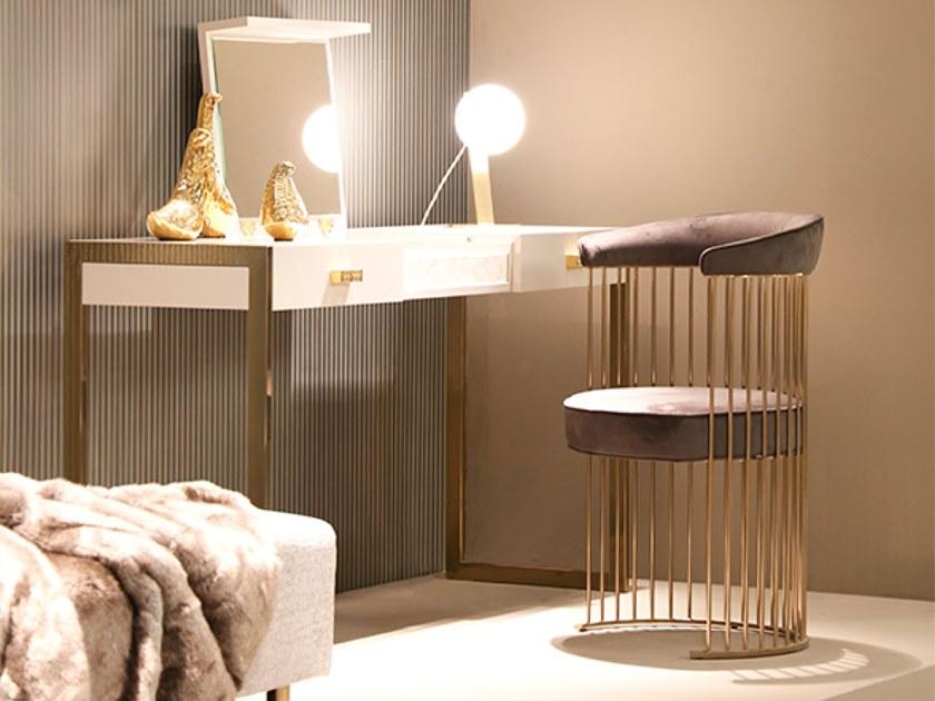 ANA ROQUE INTERIORS Стул из латуни с подлокотниками Luxury sun-id-1467959 - Вид №3