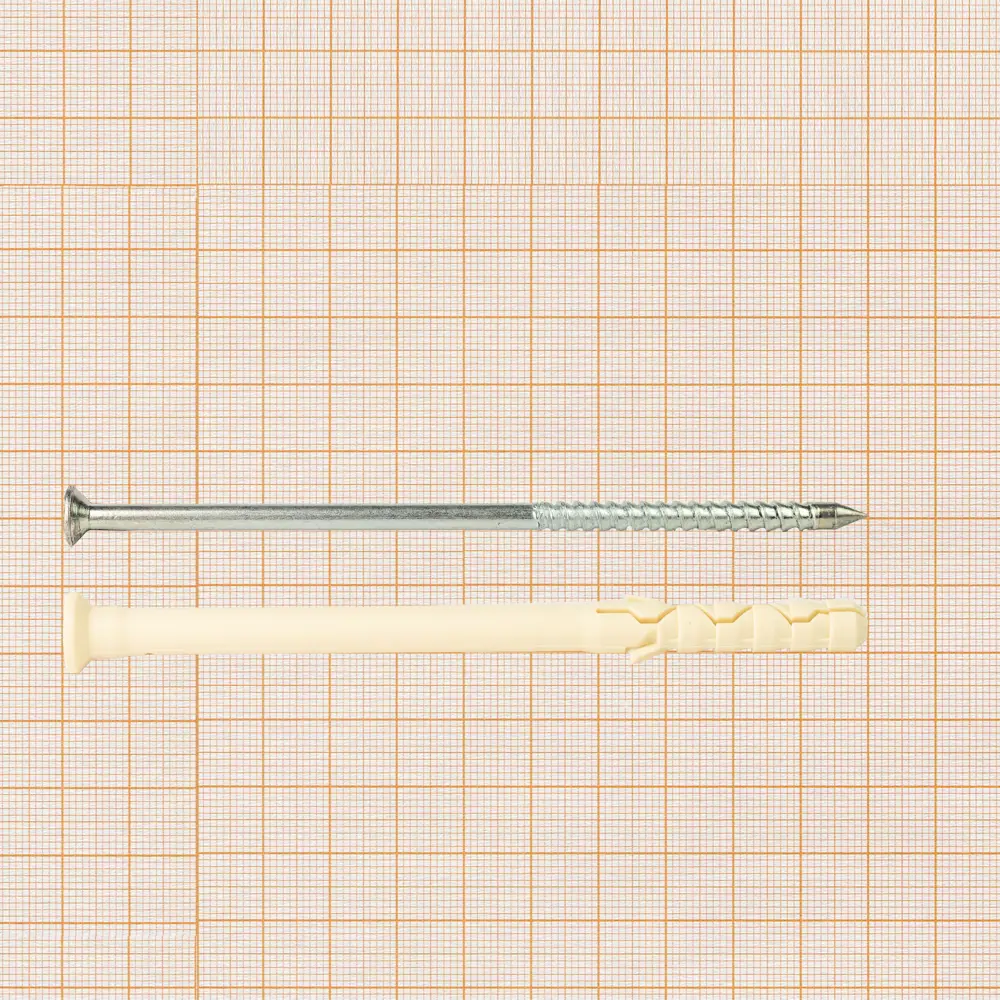 Дюбель-гвоздь потайной Европартнер нейлон 8x120 мм 10 шт STLM-2029007 - Вид №3