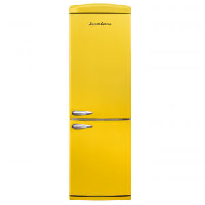 9231639 Холодильник с морозильником   Schaub Lorenz SLU S335T4E желтый