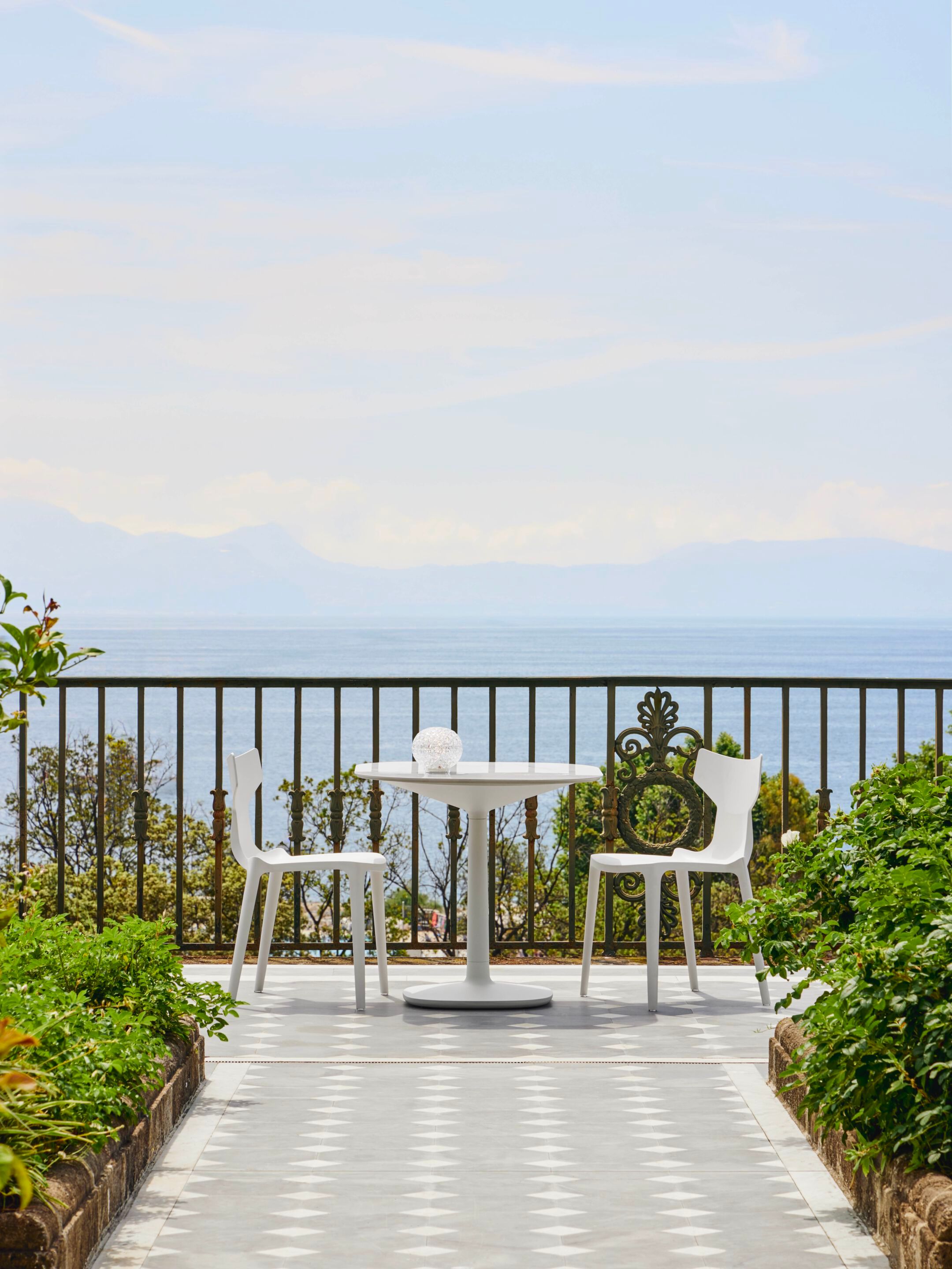 Квадратный садовый стол из керамогранита Kartell MULTIPLO ARCH-00109454 - Вид №3