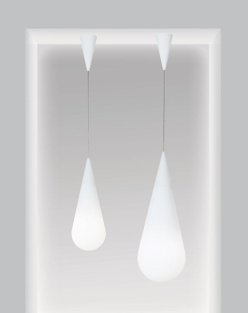 Rotaliana Подвесной светильник из опалового стекла Goccia sun-id-1406593 - Вид №3