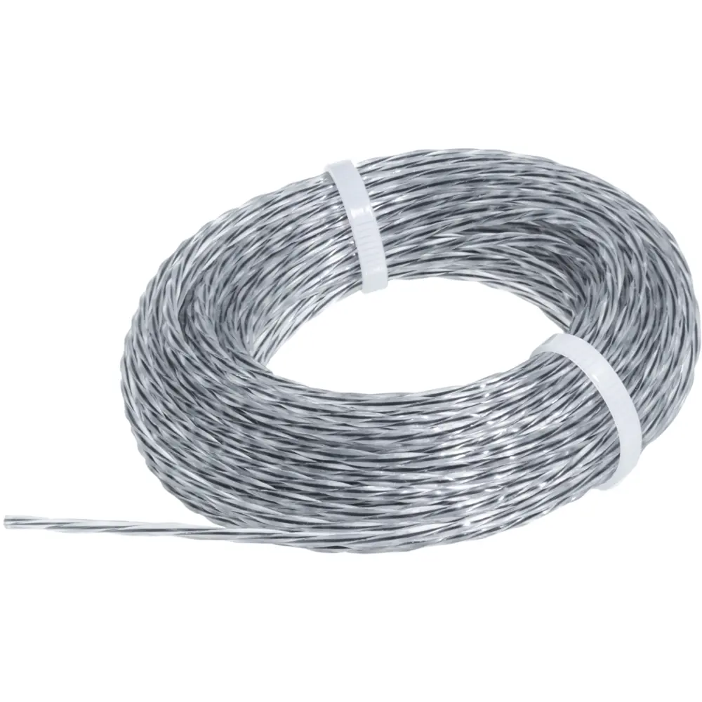 Леска для триммера VERTEXTOOLS 3 мм - профессиональная витая нить для кошения 89396467 STLM-1566600 - Вид №1