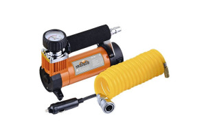 16254308 Поршневой компрессор 150PSI, 12 В, с переходником для АКБ, в кейсе AC-05 Автостоп
