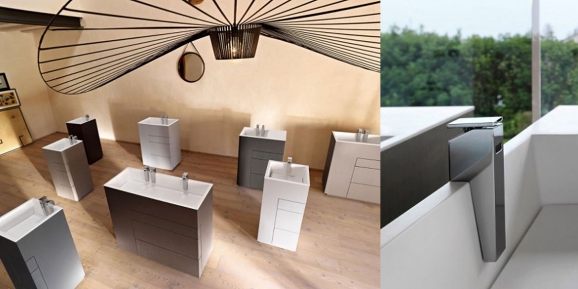 Комбинация ванной комнаты T102 в отделке FULL 41 Milltek/Arena MILLDUE TOUCH TOUCH102 - Вид №2