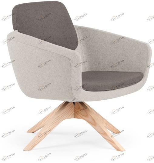 True Design Кресло с подлокотниками Arca Aa8099