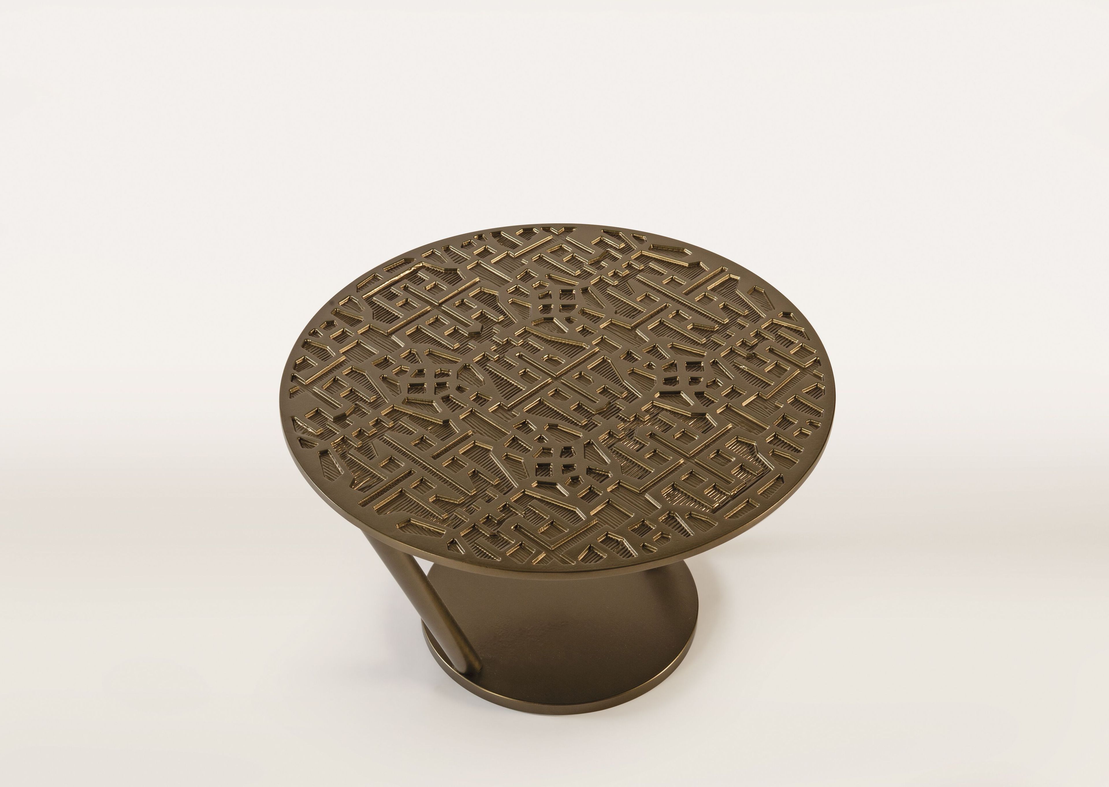 Стальной и алюминиевый журнальный столик Galbiati Exclusive Interiors ARCH-00145842 - Вид №2