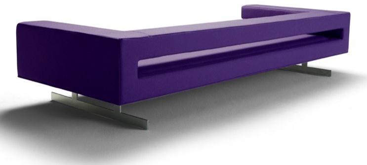 CREARTE COLLECTIONS Санный диван из ткани Lab 6 - totema 53 - Вид №1