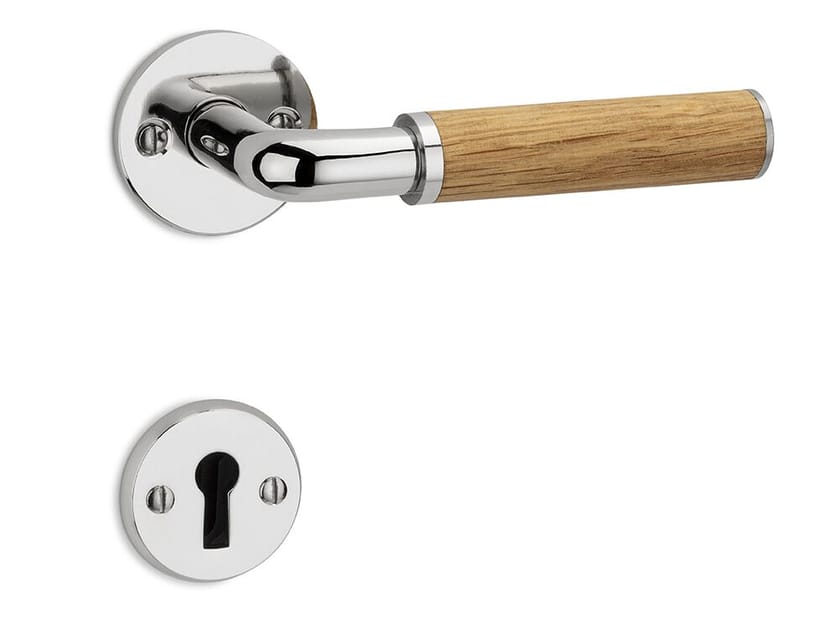 Дубовая ручка с насадкой на розетке THPG 101625/101628 ARCH-00039856