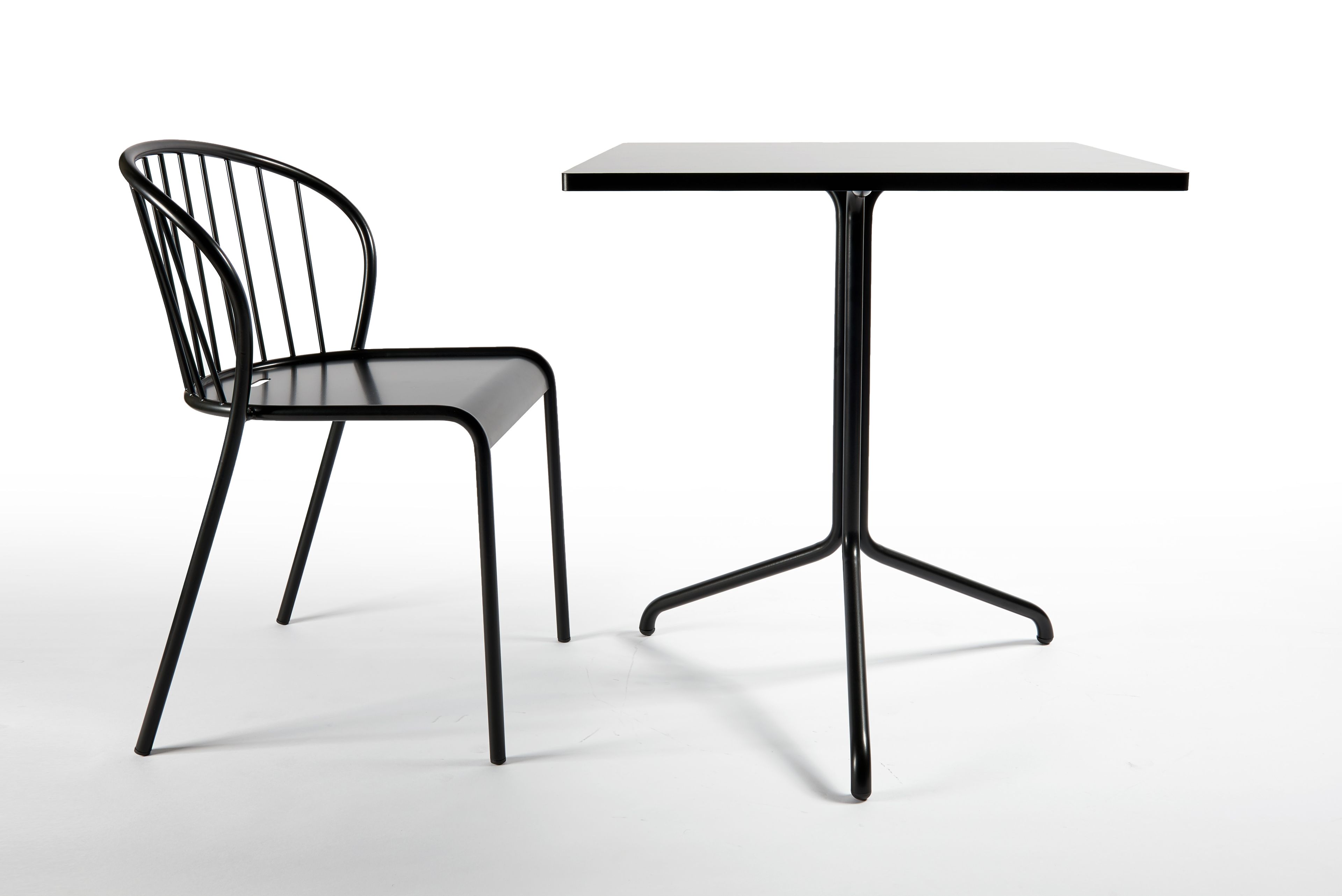 Окрашенный металлический садовый стул Atipico Cannet ARCH-00027469 - Вид №10