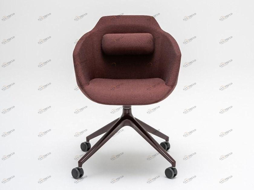 MDD Вращающееся кресло с тканевой обивкой на колесиках Ultra Ufp4k