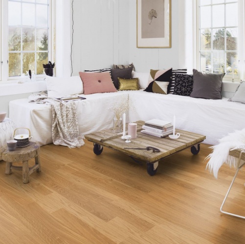 Инженерная доска Boen Maxi Nature Live Natural Ированная С Фаской 2v Дуб Натур с брашью (Текстурированная) 1000х100 мм EBL63KFD - Вид №7