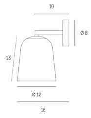 millelumen Регулируемый керамический настенный светильник Clavio sun-id-1403573 - Вид №3