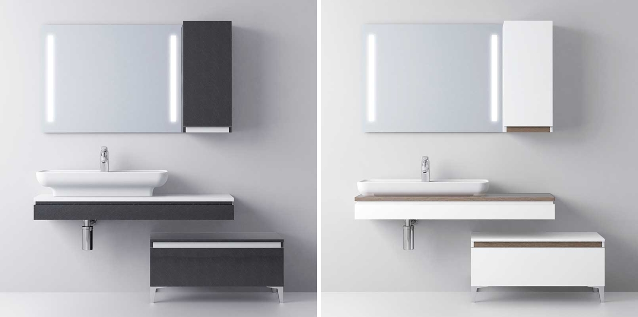 Avila Dos Зеркало STRIPED настенное с подсветкой 90x70 MIRRORS 2100178 - Вид №1