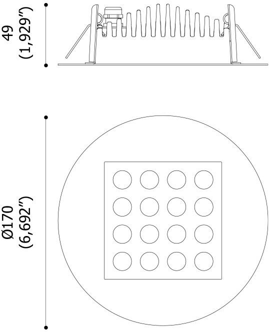 Aldabra Встраиваемый светодиодный уличный светильник Diva sun-id-1364941 - Вид №5