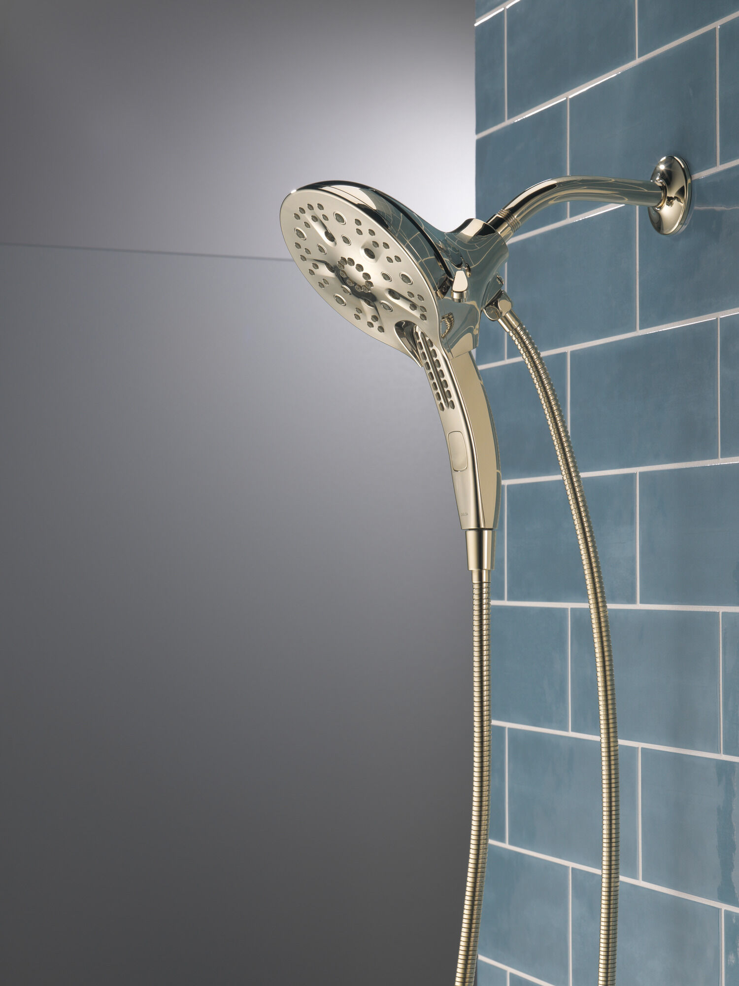 58620-PN25-PK In2ition® H2Okinetic® Душ два в одном с 5 настройками Delta Faucet Universal Showering Полированный никель  - Вид №21