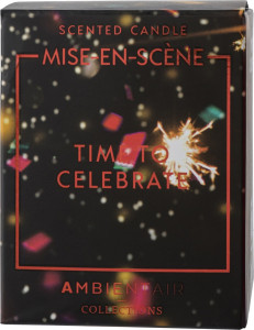 10656776 Ambientair Свеча ароматическая Mise En Scene Time to celebrate 50 ч Воск