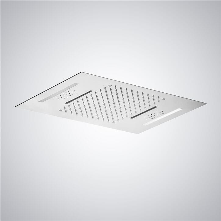 Светодиодная потолочная душевая головка из нержавеющей стали Fontana Showers Luxe Fontaine ARCH-00067354 - Вид №14