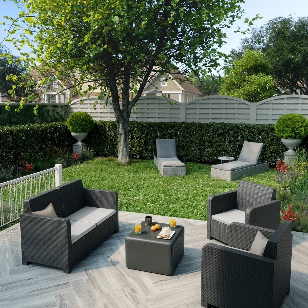 Набор садовой мебели Naterial Novo 4 предмета STLM-2157963 - Вид №5