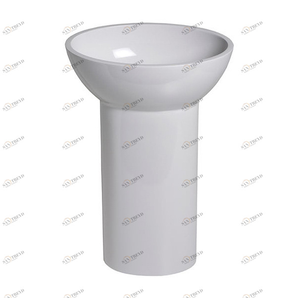 ONPEDESTAL Напольная раковина стоящая овальная Aquamass 