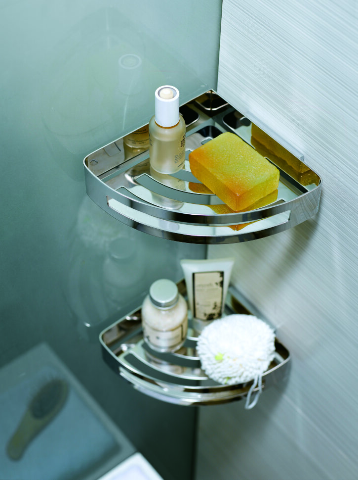 75260 Душевая полка подвесная цвет хром LANGBERGER VICO - Вид №2