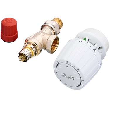 Danfoss Комплект RTR-N/RTR 7090 для двухтрубной системы отопления RTR-N UK 15 и RTR7090 комплект 013G2160 