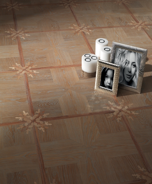 Quad7 Tifernoit Соланж - дуб, дуссье и клен Parquet - Вид №2