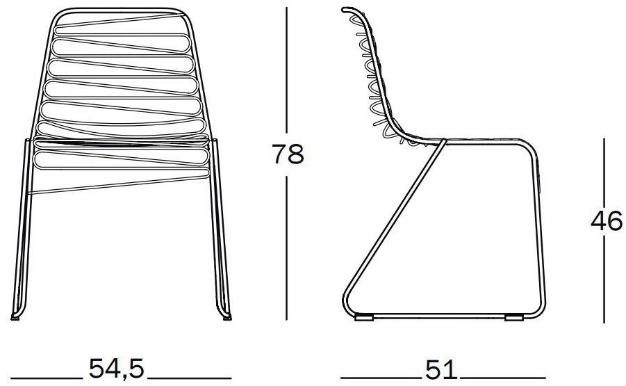 Magis Стул из металла sun-id-1511000 - Вид №3